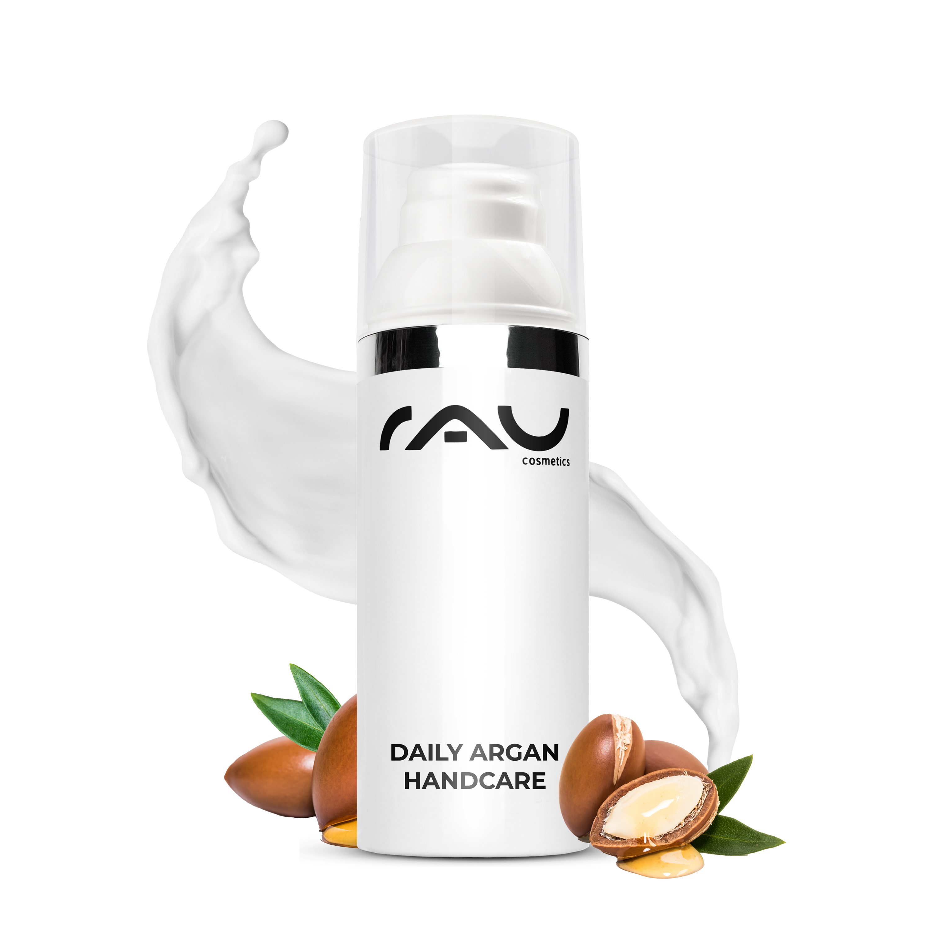 RAU Daily Argan Hand Care 75 ml - crème nourrissante pour les mains pour les mains sèches et stressées Flasche