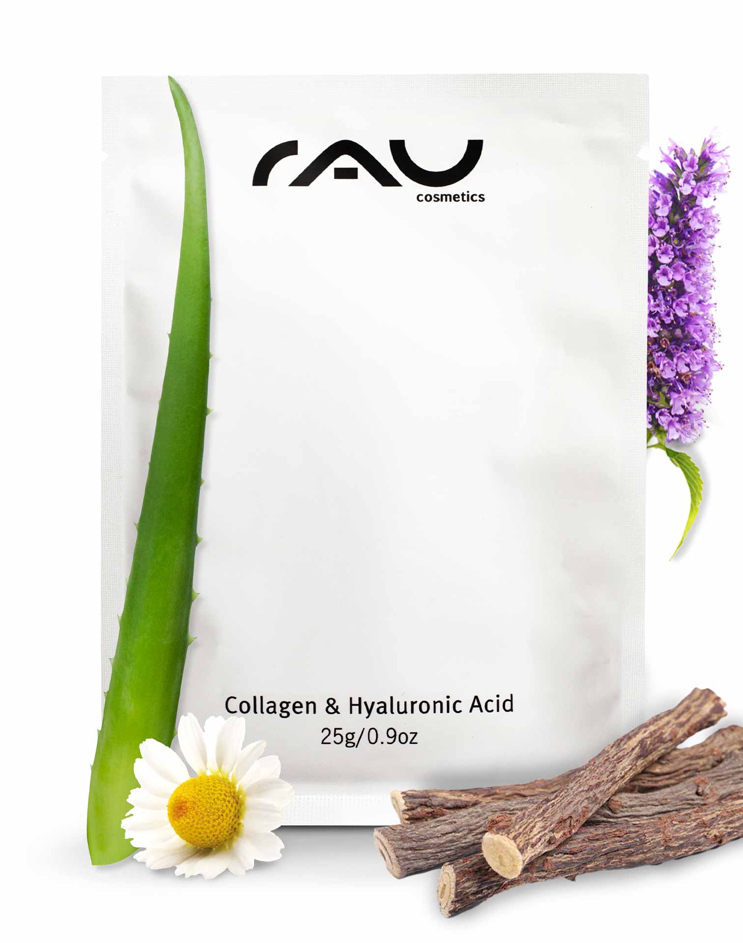 Collagen &amp; Hyaluronic Acid Mask Masque en non-tissé avec panthénol