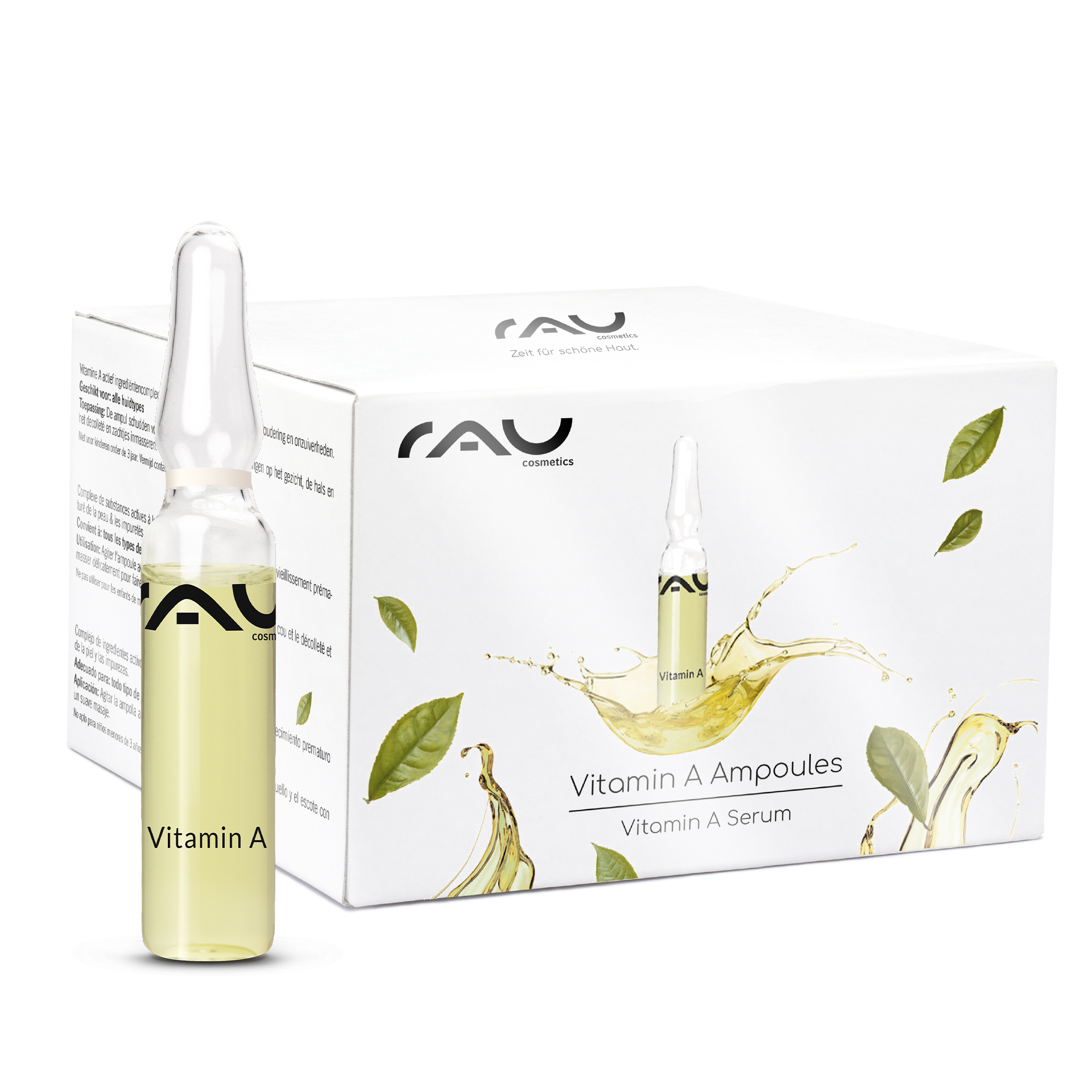 Ampoules de vitamine A 14x2 ml Sérum de rétinol Flasche, Kräuterig, Kräuter, Pflanze