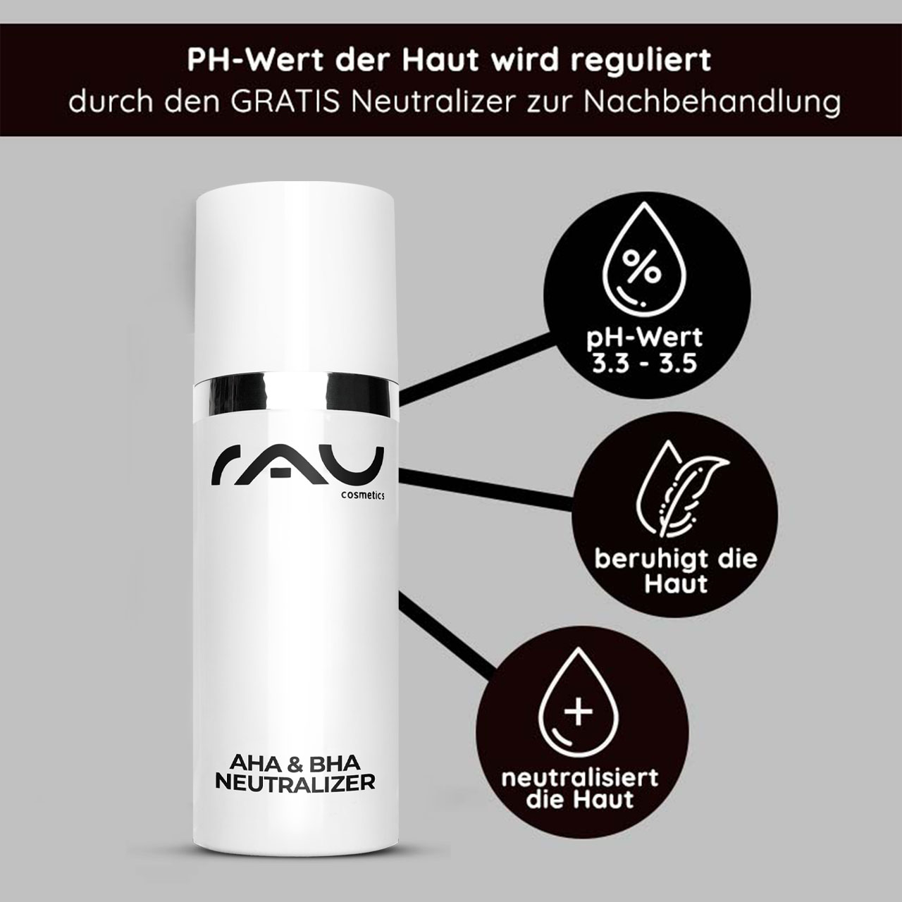 AHA Neutralizer 200 ml pour neutraliser la peau