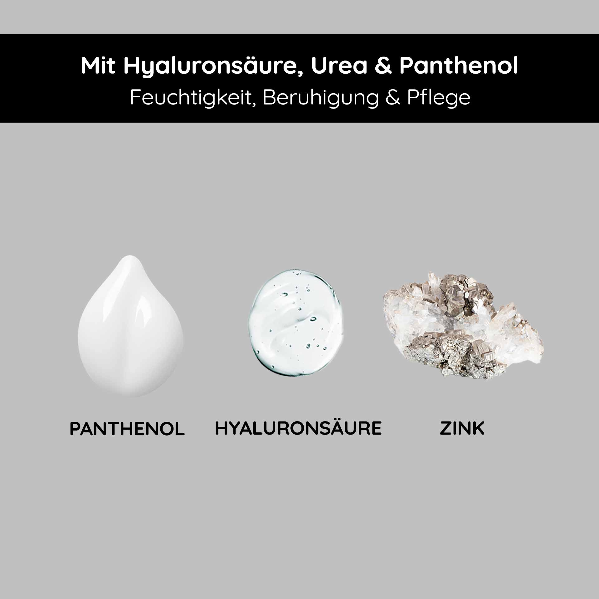 Silvercream 200 ml pour la peau impure avec micro-silver Mit Hyaluronsäure, Urea und Panthenol, feuchtigkeitsspendende Texturen, beruhigende Eigenschaften, Zink für Hautpflege.