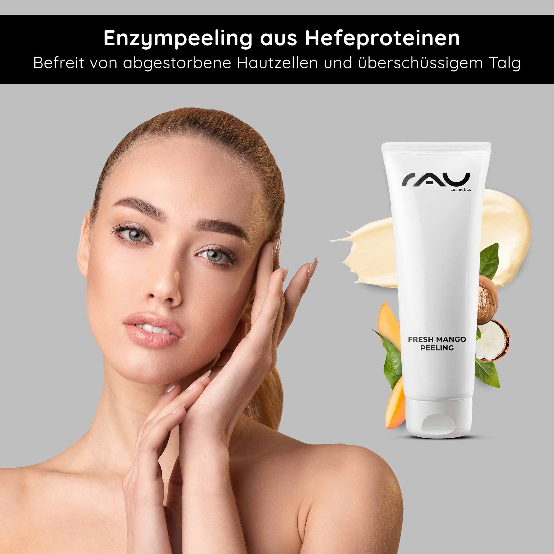 Fresh Mango Peeling dans la routine de soin — Étape 1 avant le tonique