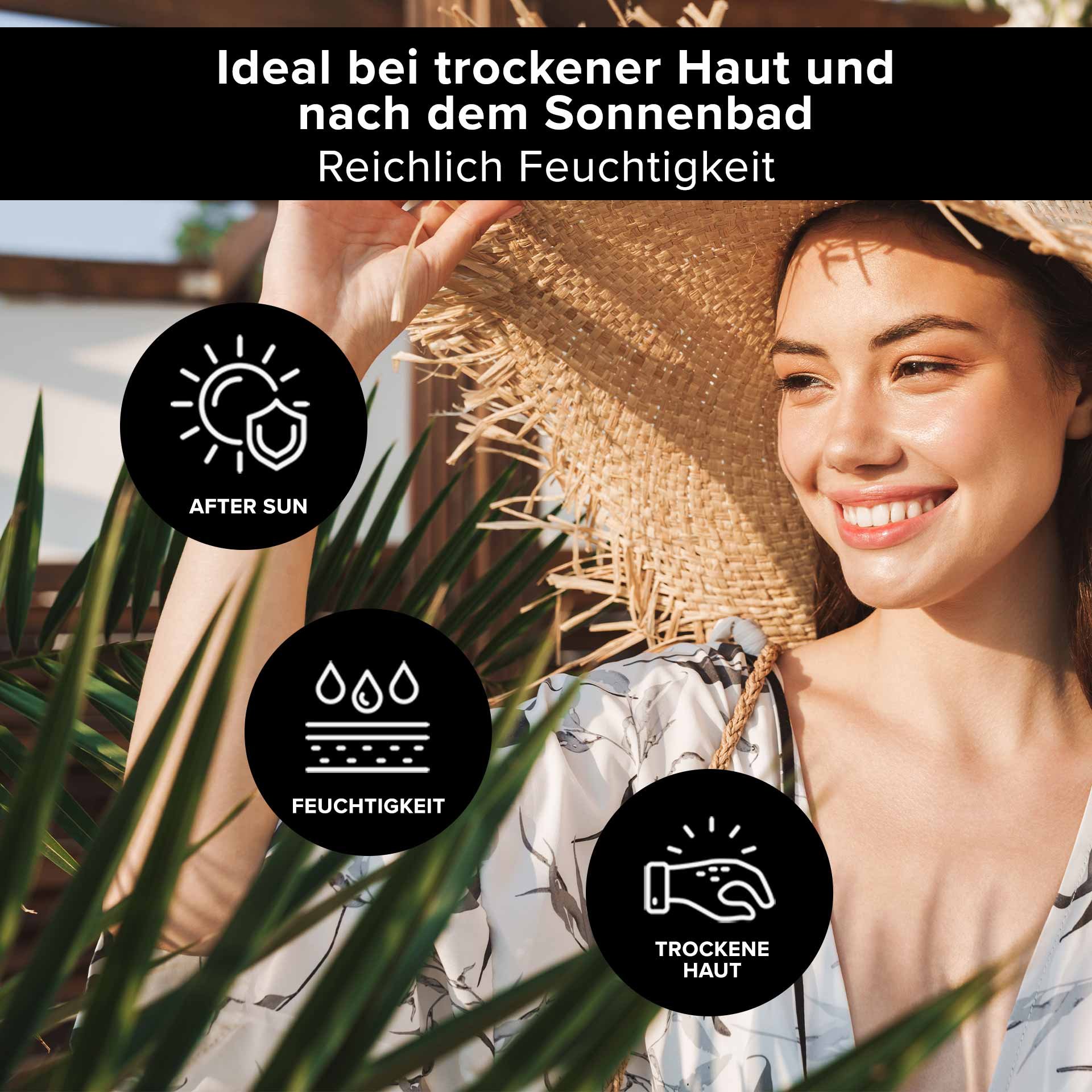 RAU Cosmetics Aloe Vera Face Moisturizer Gel – Tube de 75 ml avec aloe vera apaisant et Ectoin® pour un soin hydratant doux pour les peaux sensibles."