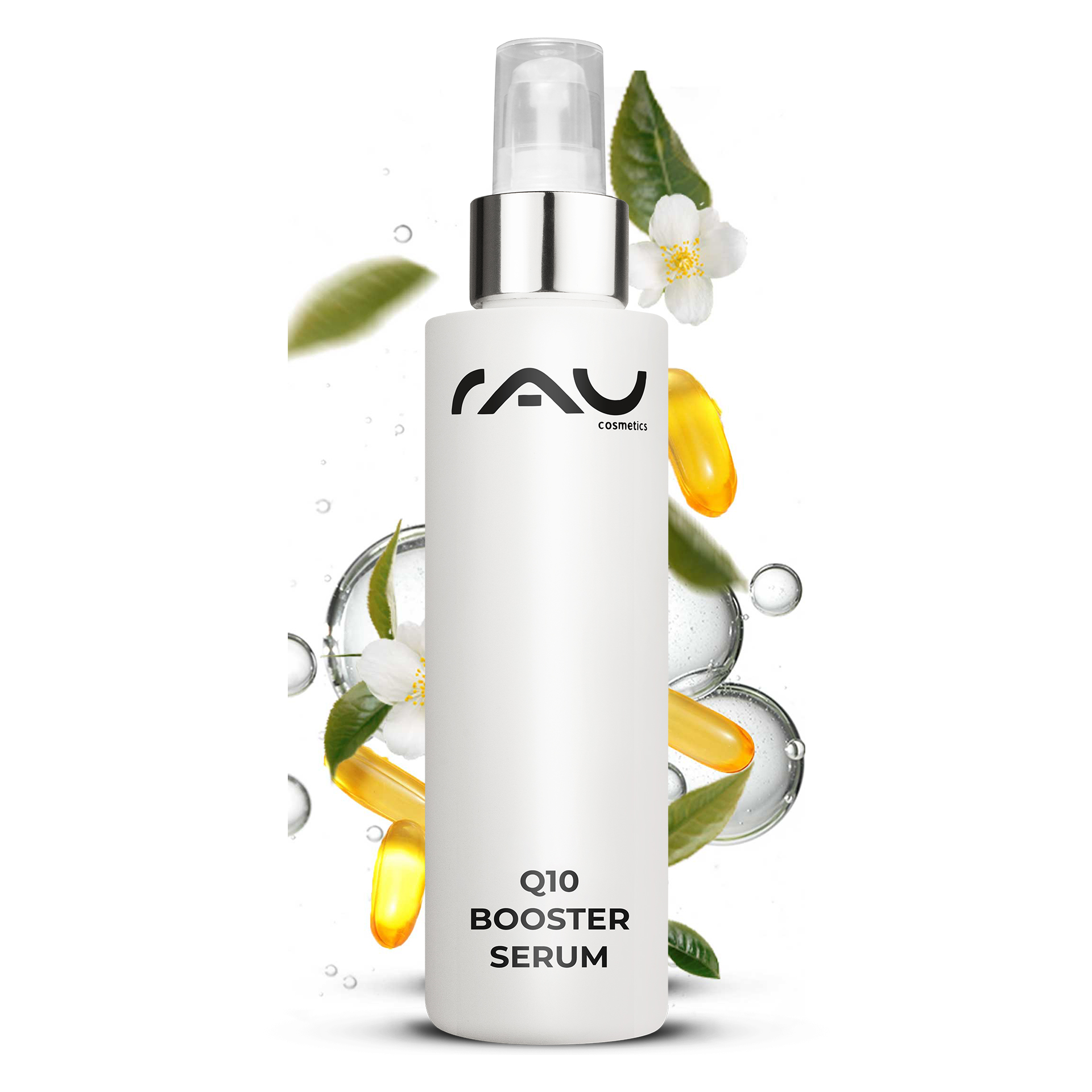 Q10 Booster Sérum 100 ml - avec hyaluron, Q10 & lécithine Flasche, Kosmetik, Parfüm, Lotion