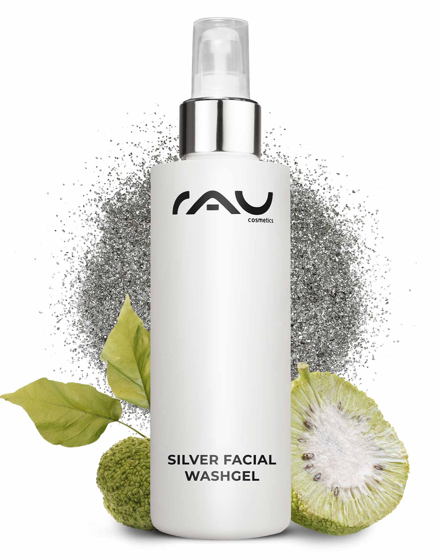 Silver Facial Washgel 200 ml Nettoyant au micro-argent