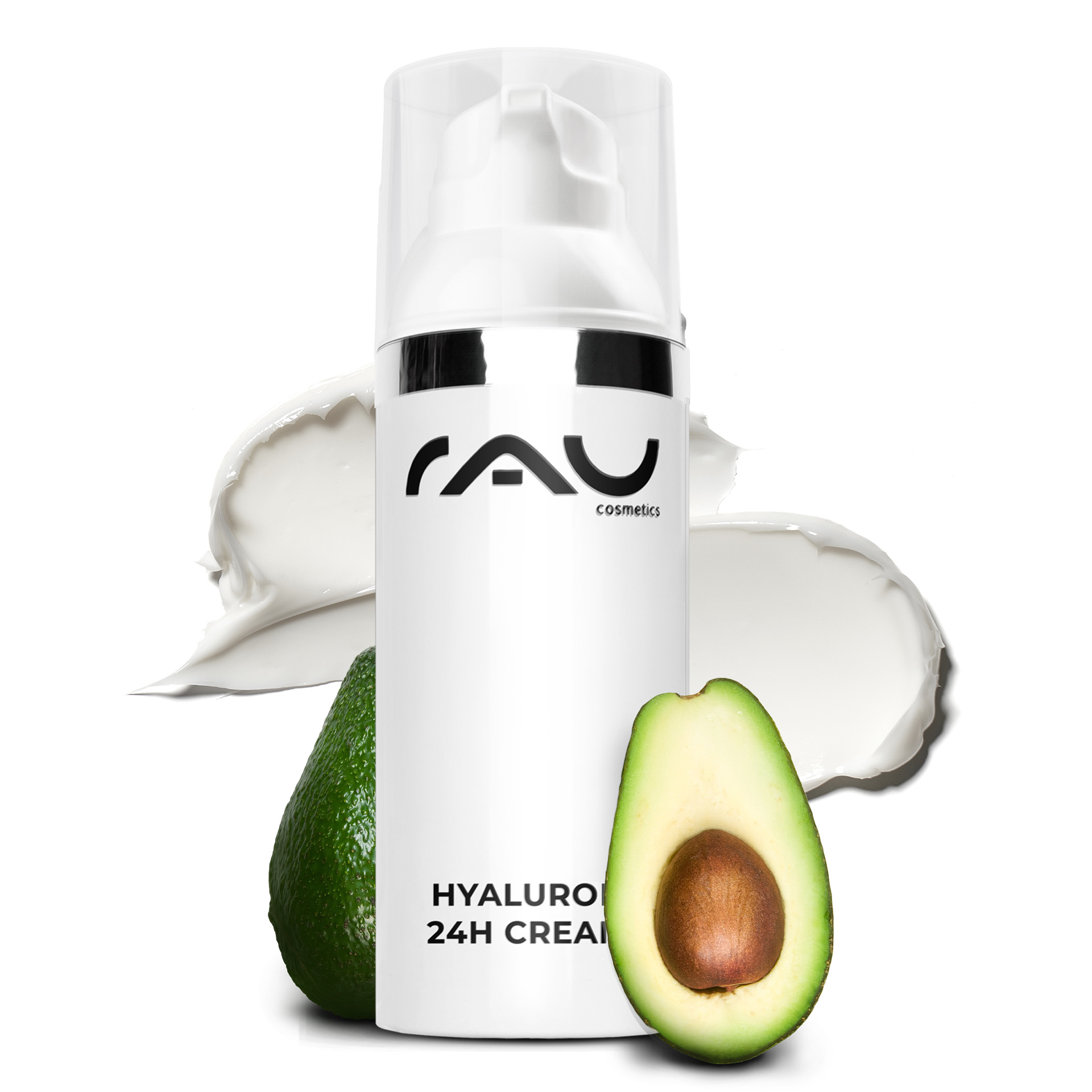 Crème Hyaluron 24h 50 ml Crème de soin Hyaluron Essen, Obst, Pflanze, Produzieren, Avocado