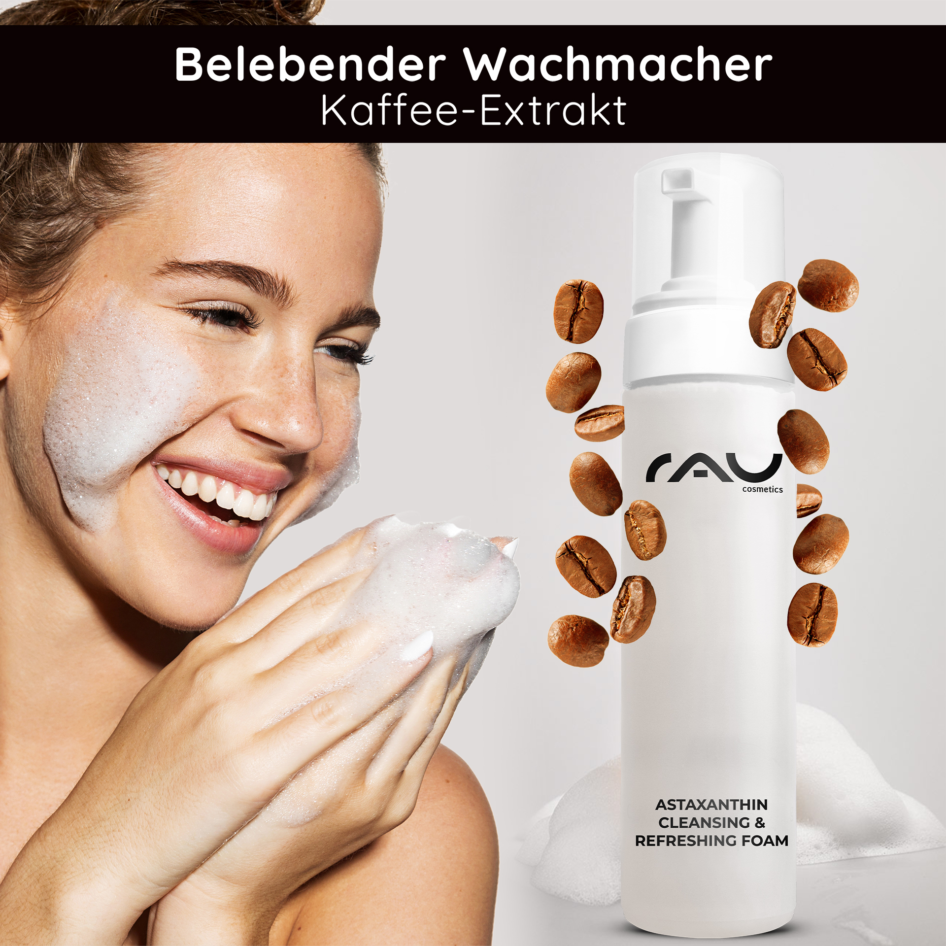 Cleansing & Refreshing Foam 200 ml Mousse nettoyante Kopf, Person, Gesicht, Erwachsener, Frau