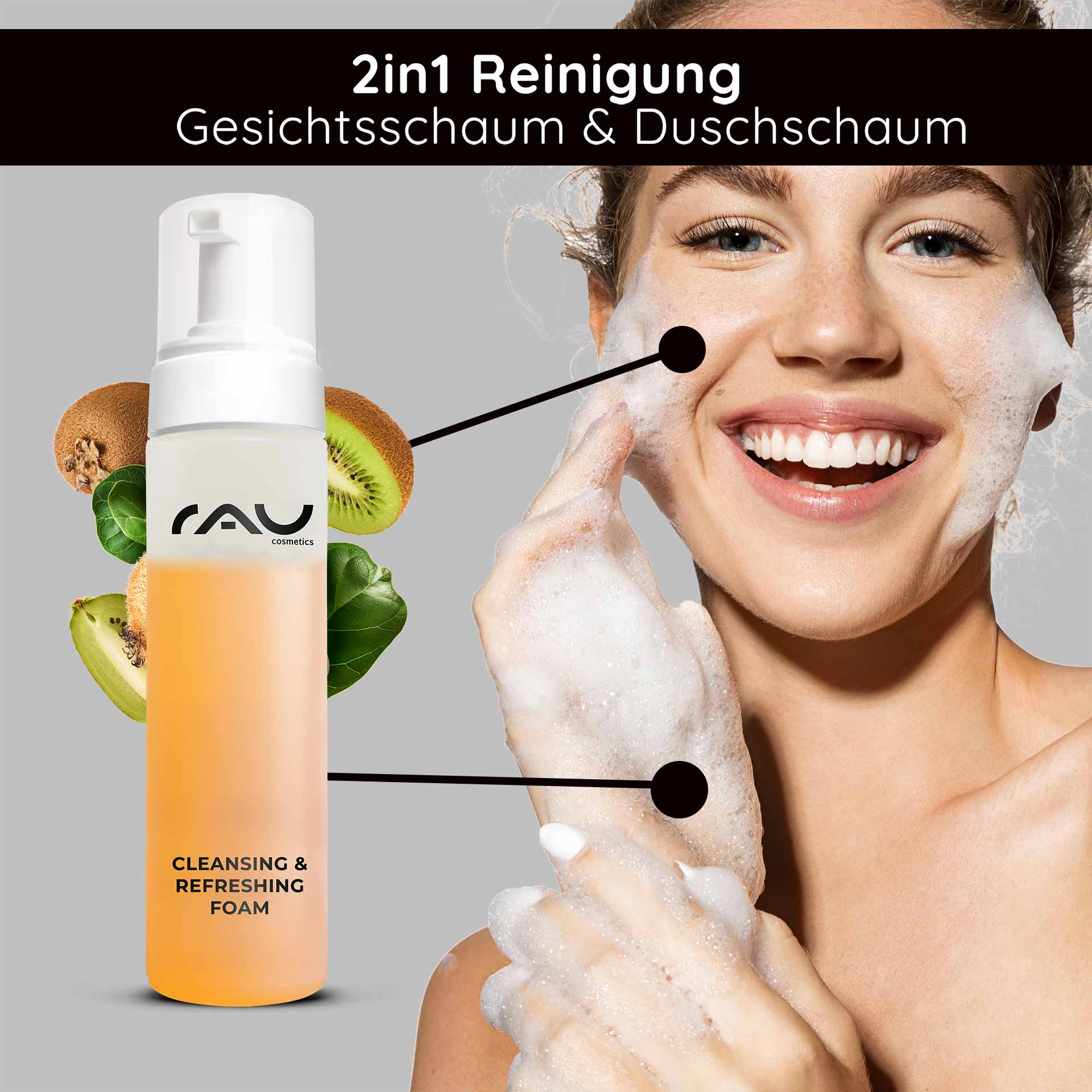Cleansing &amp; Refreshing Foam 200 ml Mousse nettoyante