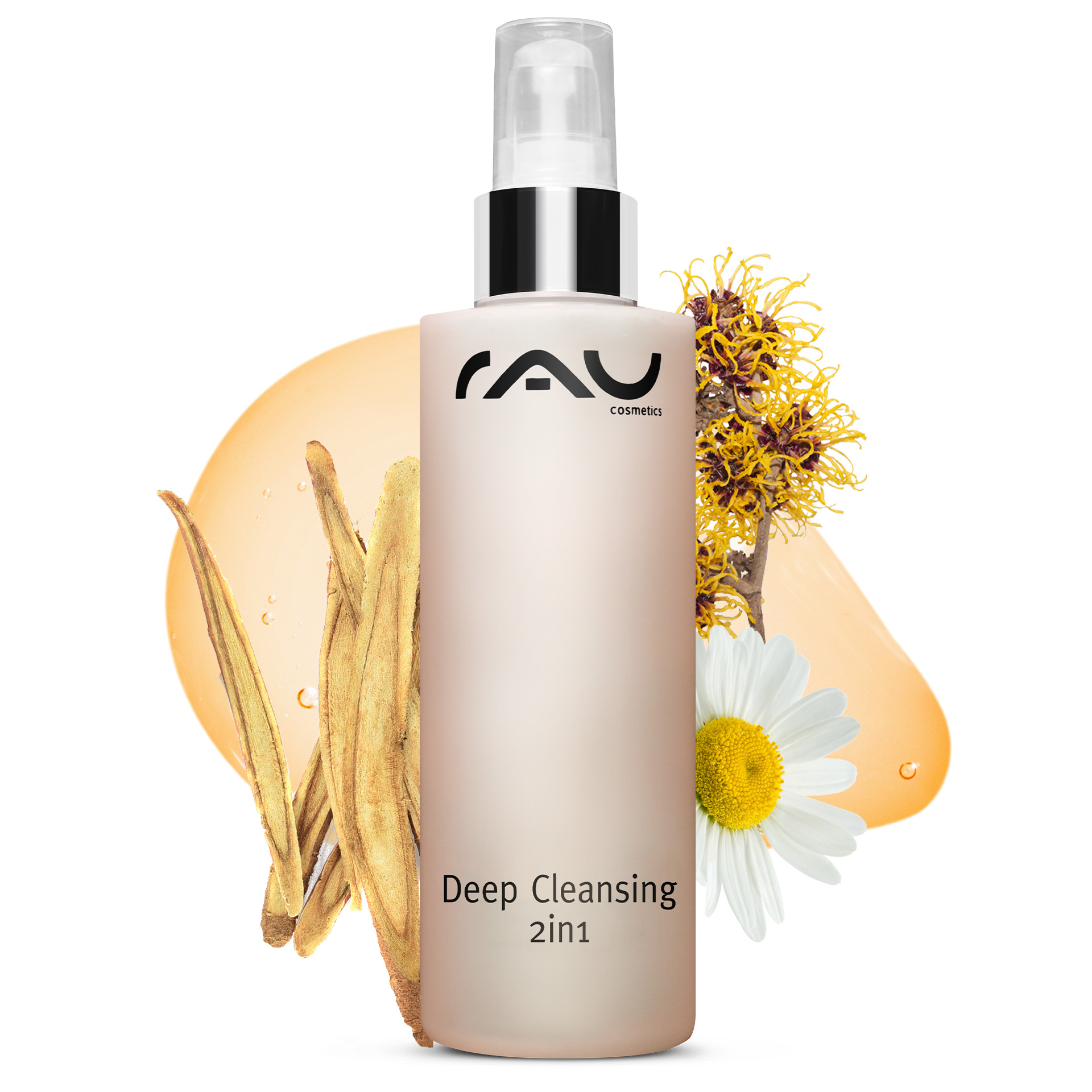 Deep Cleansing 2in1 200 ml Lotion tonique 2en1 Flasche, Kosmetik, Parfüm, Lotion, Gänseblümchen