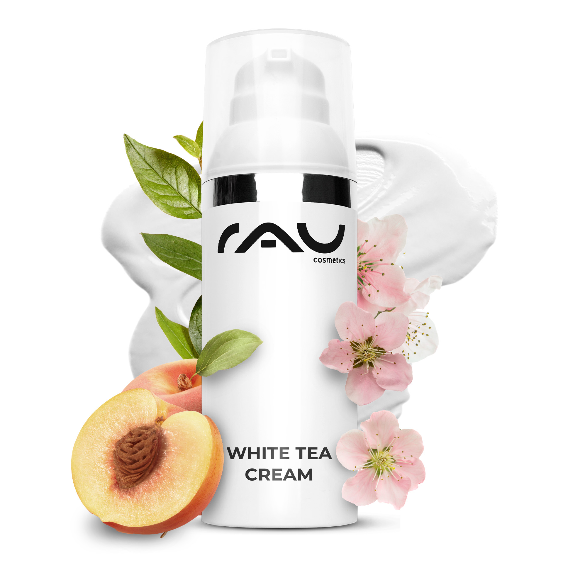 White Tea Cream 50 ml Crème anti-âge 24h pour peaux sèches et impures Essen, Obst, Pflanze, Produzieren