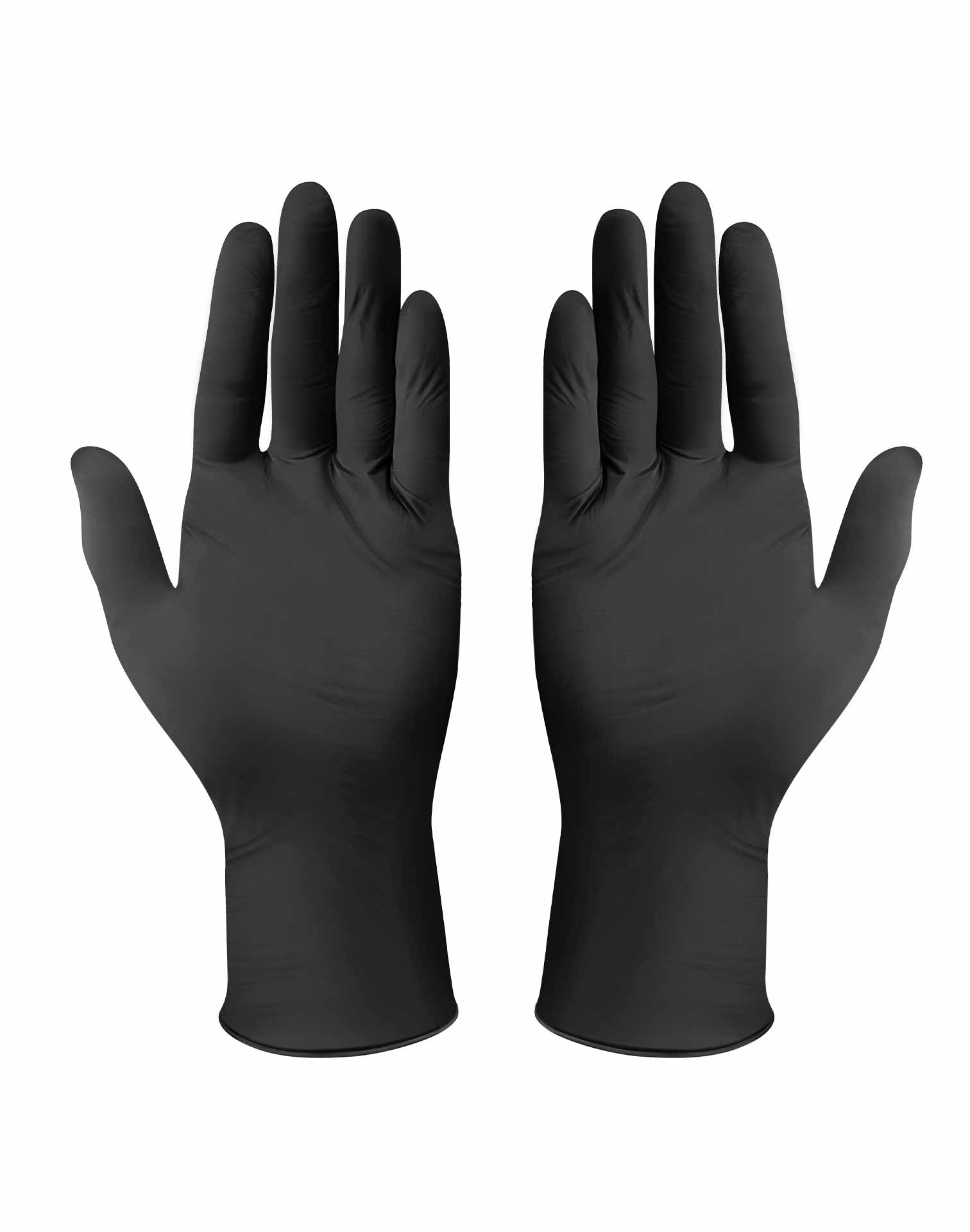100 gants Nytryl noir taille M