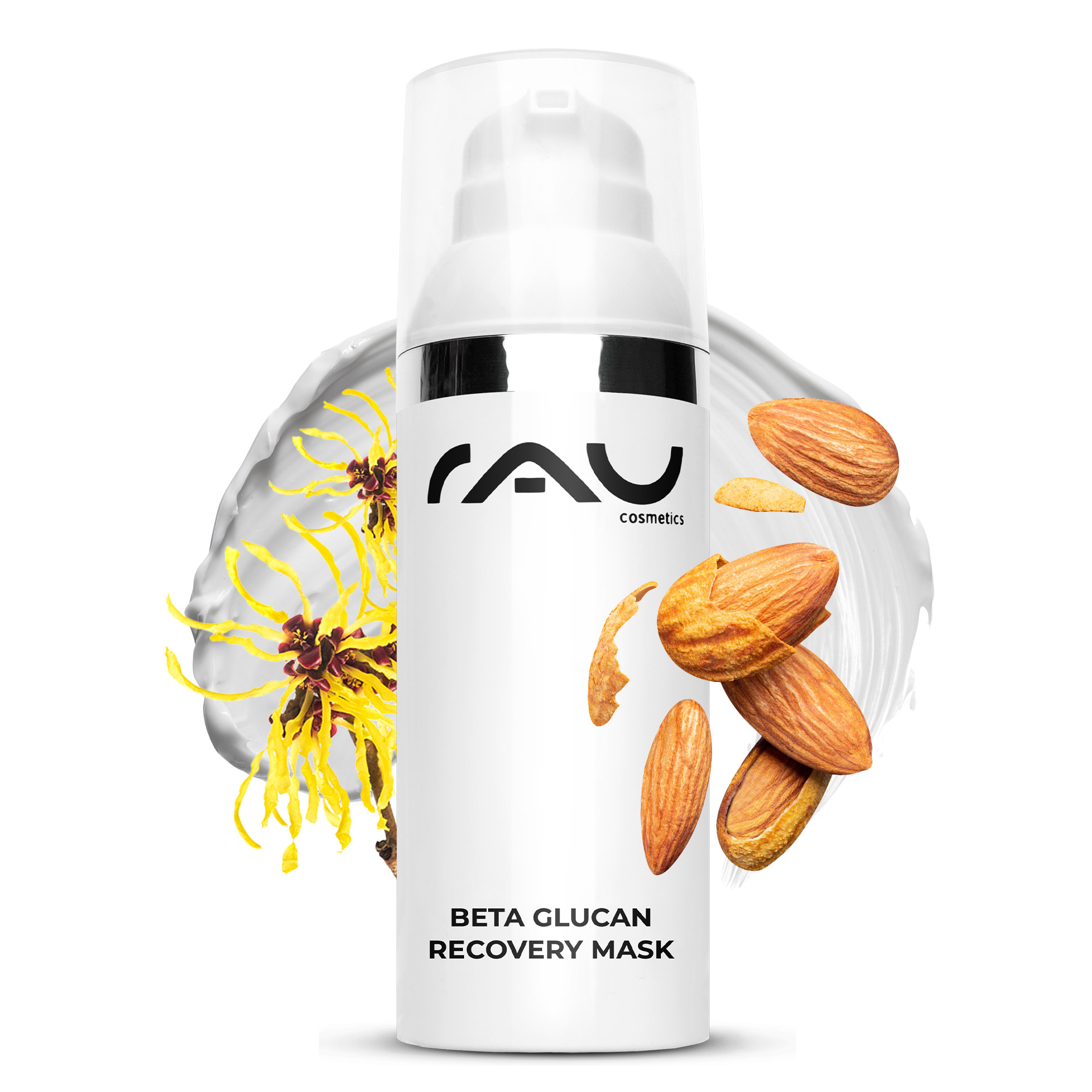 Masque de récupération au bêta-glucane 50 ml Bêta-glucane & panthénol Mandel, Essen, Getreide, Produzieren, Saatgut