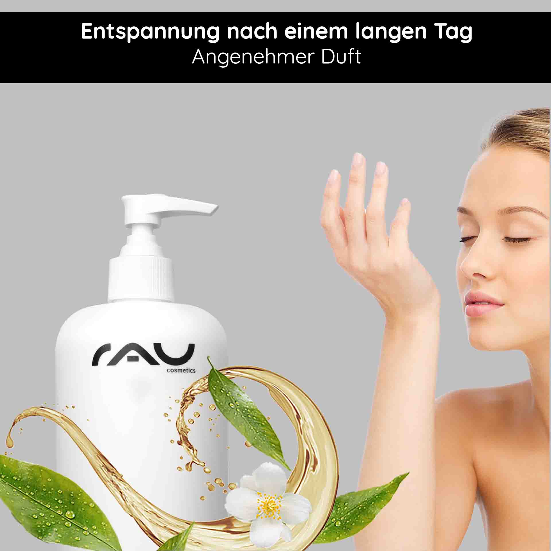 Shampooing pour cheveux au thé blanc et à la caféine 500 ml 