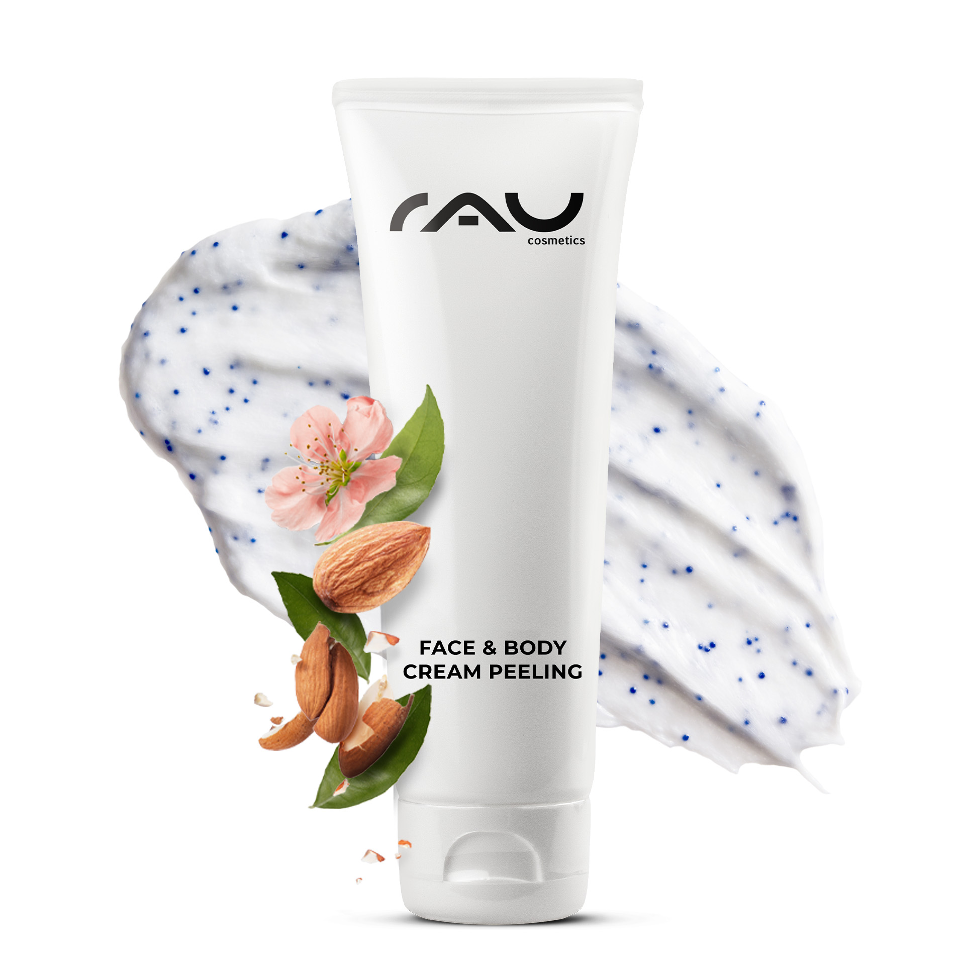 Crème exfoliante visage et corps 75 ml Exfoliation mécanique Flasche, Lotion